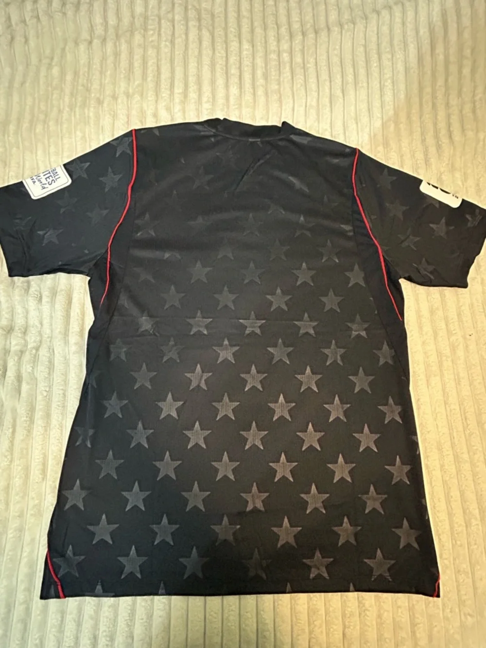 Nike USA Men’s Black Star-Print Soccer Jersey - Picture 3 of 4